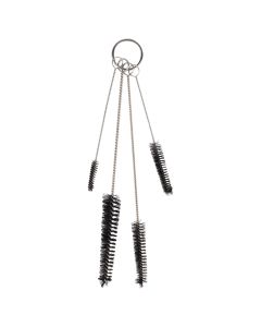 GOOTSTEENONTSTOPPERSET BORSTELS 4 STUKS