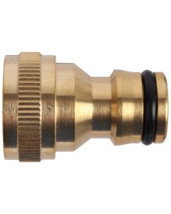 Kraannippel 1/2 inch met inwendige draad (messing) op kaart