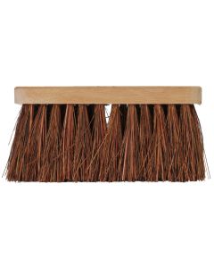 Bezem - Natuurvezel - 30 centimeter - Zonder steel