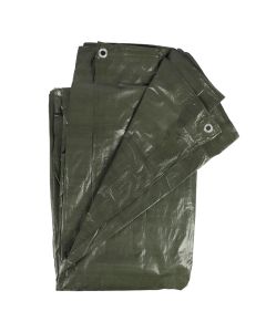 Dekzeil - 90 gr/m2 - Geweven - 5 x 8 meter - Groen
