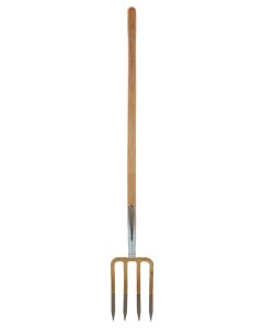 Spitvork 4 t, met stift met bol-steel 100 cm