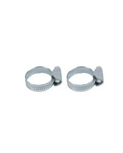 Slangklemmen - Met schroef - Verzinkt - 16-25 mm - 2 stuks
