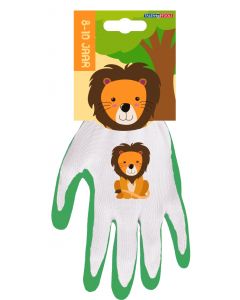 Kinderhandschoen 8-10 jaar leeuw