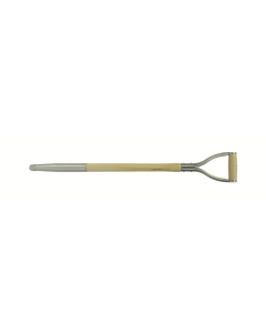 S22- Steel d 85 cm voor vork met gebogen en gesloten metalen buishuls