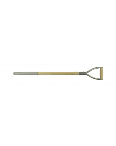 S22- Steel d 85 cm voor vork met gebogen en gesloten metalen buishuls