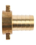 Kraankoppeling 3/4 inch met inwendige draad en slangtule dia 18-23 mm (messing) - op kaart
