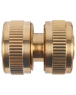 Dubbele slanghouder dia 12-18 mm (messing) op kaart