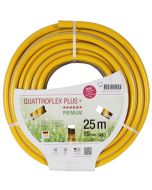 Tuinslang - Getricoteerd - Quattroflex - No torsion - 3/4 inch - 25 meter - Geel 