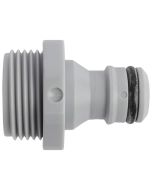Kraannippel 3/4inch met uitwendige draad (pvc) op kaart