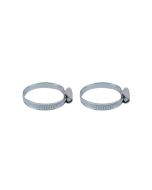Slangklemmen - Met schroef - Verzinkt - 32-50 mm - 2 stuks