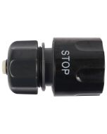 Slangkoppeling - Met waterstop - Kunststof - 1/2 inch