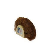 Ragebol - Hout - Kokosharen - 25 centimeter - Zonder steel
