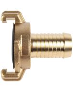 GK-snelkoppeling - Met slangtule - Messing - Voor 3/4 inch