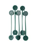 Plantenklemmen groen 15mm 15st