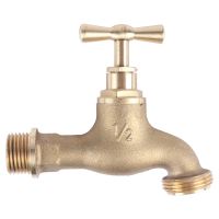 Tuinkraan - Buitenkraantje - Messing - 1/2 inch