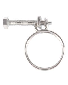 Draadslangklem - Met schroef - Gegealvaniseerd - 28-32 mm - 2 stuks