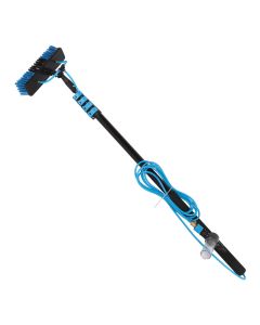 Brosse à laver - Télescopique - Avec tuyau et distributeur de savon - Jusqu'à 460 cm
