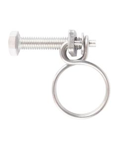 Draadslangklem - Met schroef - Gegealvaniseerd - 19-22 mm - 2 stuks
