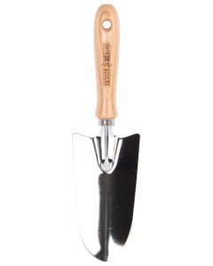 Greentools transplantoir large avec poignee en bois