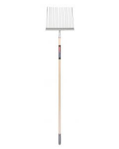 Fourche a coupeaux en metal complet