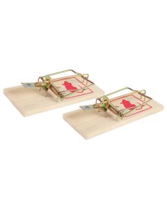 Piege a souris en bois
