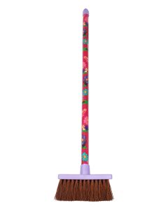 Bezem - Voor kinderen - Kunststof - Paars 