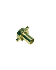 Tetine femelle 3/4 pouce avec porte-tuyau ø 15-18mm (laiton)