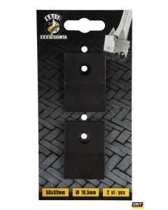 Steentrekker mes (2 stuks)