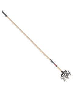 Rouleau cultivateur - 21 cm - Manche en bois de frêne - 160 cm 