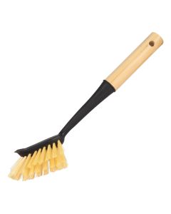 BROSSE À VAISSELLE, BAMBOU ET PLASTIQUE GRS
