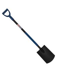 Bêche - Ergonomique - Acier trempé - Manche en fibre de verre - 90 cm