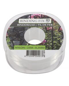 Fil de nylon 25m x 0,3mm