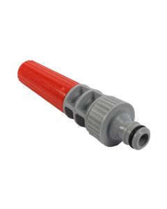 Lance a debit reglable avec tetine (pvc) sous blister 