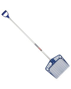 Paardenstalvork - Professioneel - Ergonomisch - Aluminium steel - 140 centimeter