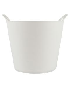 Cuve flexible et super forte 22L blanc