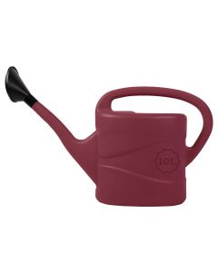 Gieter - Kunststof - Met broes - Wijnrood - 10 liter