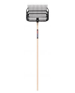 Fourche a coupeaux avec panier et manche