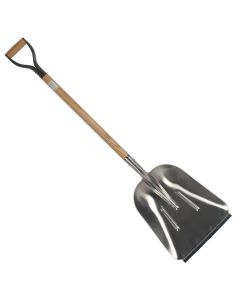 Pelle à grains - Aluminium - Manche en frêne - 85 cm