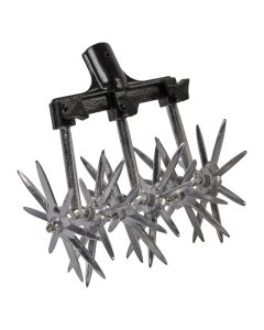 Rouleau cultivateur en acier - Sans manche - 21 cm