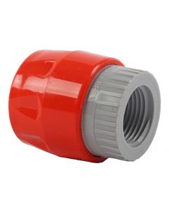 Raccord rapide femelle 1/2 pouce (pvc) sous blister