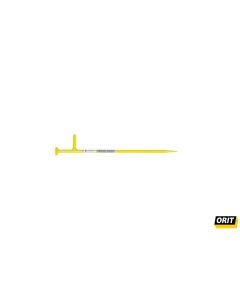 Draadpen met L-kop 400 mm RAL 1021