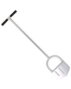 Coupe-bordures - Avec pose pied - Galvanisé - 100 cm - Poignées en caoutchouc