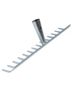 Tuinhark - 14 tanden - Verzinkt - 35 cm - Zonder steel