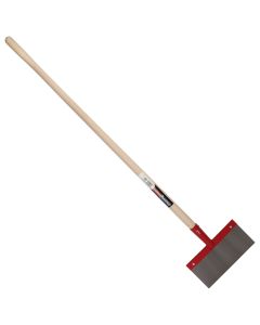 Grattoir à béton - Acier trempé - 30 cm - Manche en bois de frêne - 130 cm