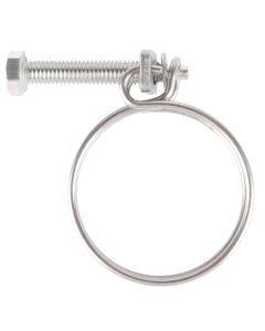 Draadslangklem - Met schroef - Gegealvaniseerd - 35-40 mm - 2 stuks