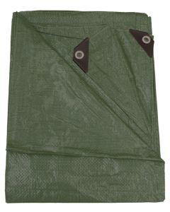 Bâche 90gr/m2 - 2 x 4 m, vert