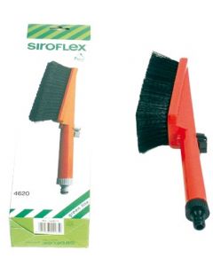 Brosse de lavage pour voiture avec robinet et tétine