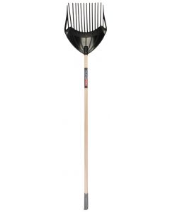Râteau de jardin en pvc fort avec manche 140cm