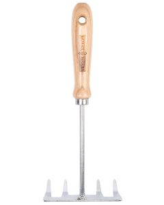 Greentools rateau 5t avec petit manche en bois