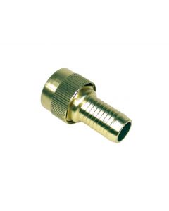 Raccord rapide grand debit avec porte-tuyau ø 18-23mm (laiton) 